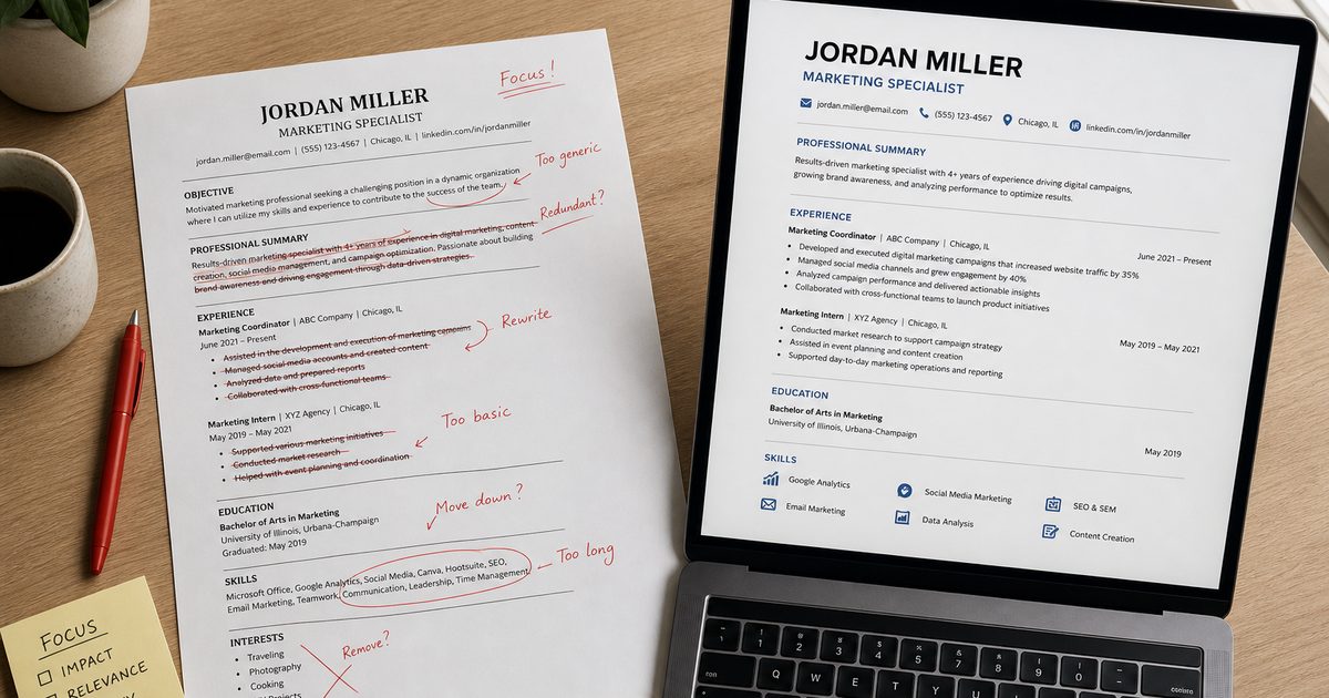 7 signalen dat je cv niet door de eerste selectie komt (en hoe je het snel verbetert)